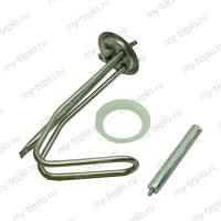 ТЭН 1,5 кВт для Термекс Hit 15-30 (нерж, комплект с прокладкой и анодом, Италия) (TENPA15H1530nerzh)