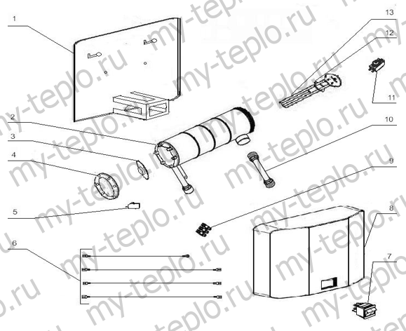 запчасти Термекс Jet