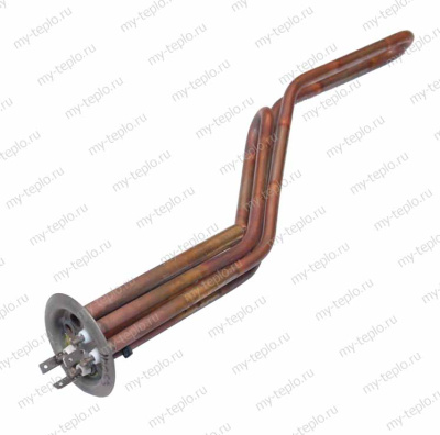 ТЭН для водонагревателя, медный, 2000 Вт, М4 под анод, фланец 64 мм RF (10053) ТЭН для водонагревателя, медный, 2000 Вт, М4 под анод, фланец 64 мм RF (10053)