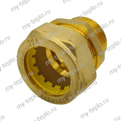 Соединение прямое для труб из нержавеющей стали 32-11/4